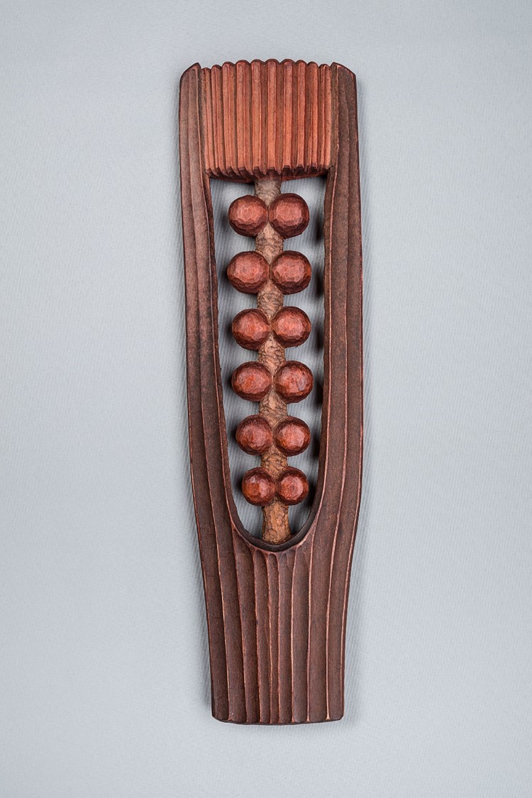 image of a sculpture in wood from the Flowers series